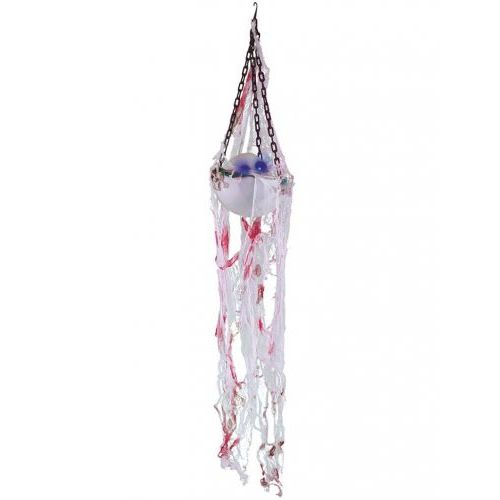 Funny Fashion Hangdecoratie Schedel in Kom met licht