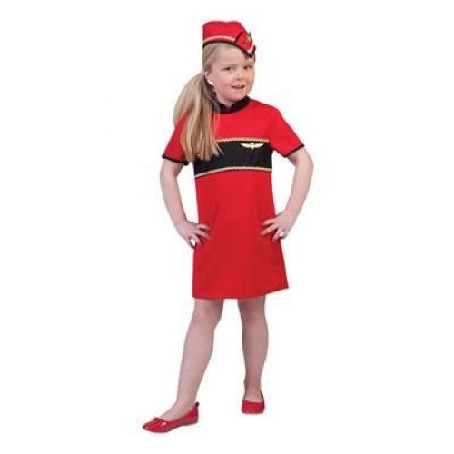 Funny Fashion Verkleedpak Air Hostess