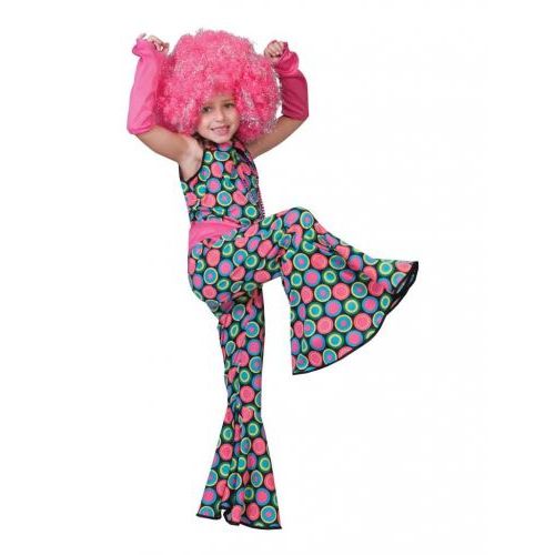 Funny Fashion Verkleedpak Disco Jumpsuit