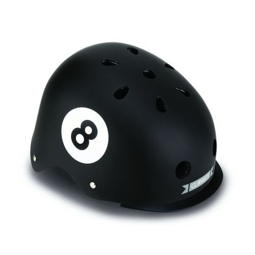Globber Globber Helm Elite Lights Black 8 Ball (507-120) - B-Toys Keerbergen
