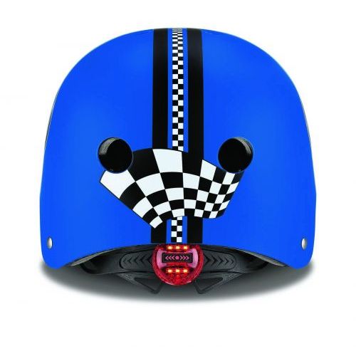 Globber Globber Helm Elite Lights Racing Blue (507-100) - B-Toys Keerbergen
