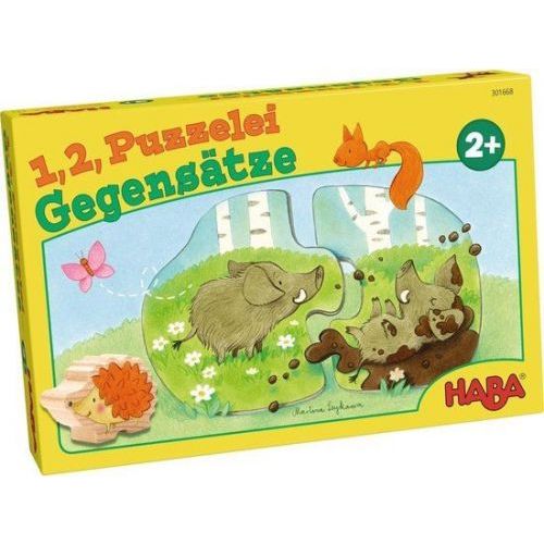Haba 1, 2, Puzzel Mee - Tegenstellingen