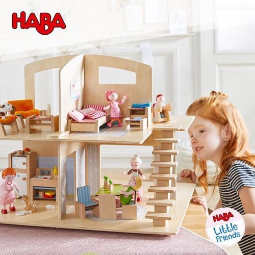 Haba Litlle Friends - Poppenhuis Stadsvilla (305638) - B-Toys Keerbergen