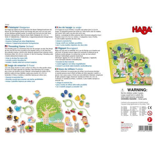 Haba Rijgspel Boomgaard (306082) - B-Toys Keerbergen
