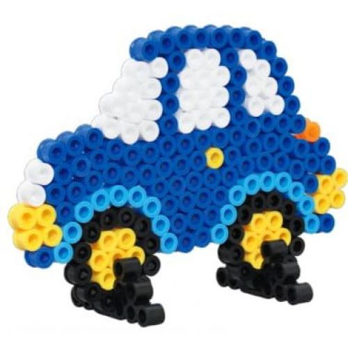 Hama Hama Maxi Beads Blister Auto+Parels (6306378922) - B-Toys Keerbergen