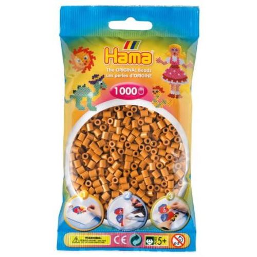 Hama Licht Bruine Parels In Zakje 1000st