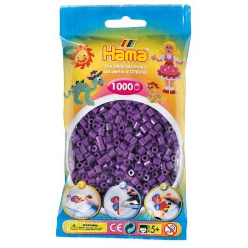 Hama Paarse Parels in Zakje 1000st