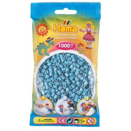 Hama Turquoise Parels In Zakje 1000st
