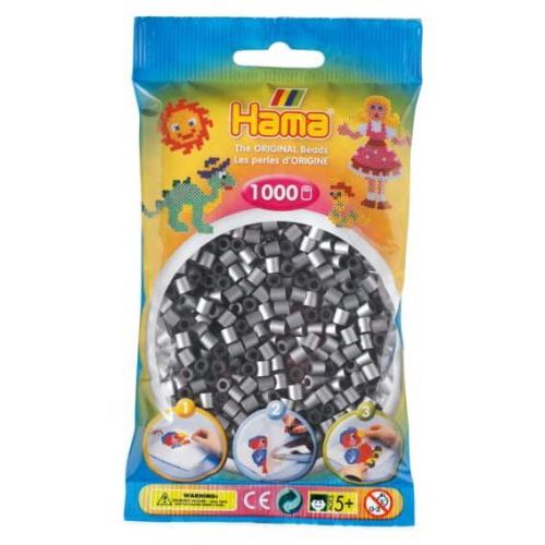 Hama Zilveren Parels In Zakje 1000st