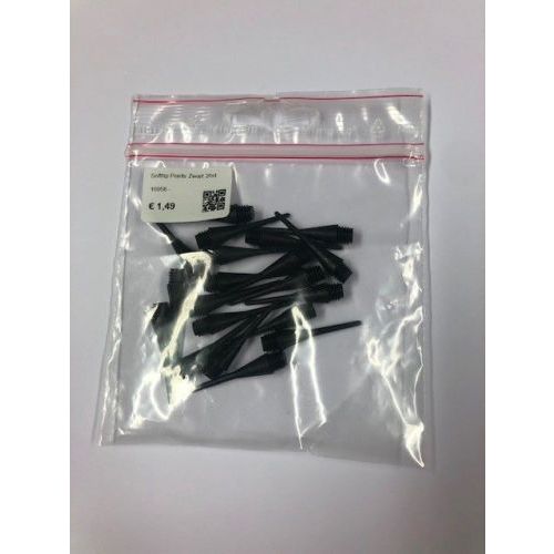 Harrows Softtip Points Zwart 20st 