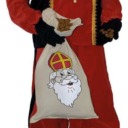 Haza Katoenen Strooizak Sint 35x60cm