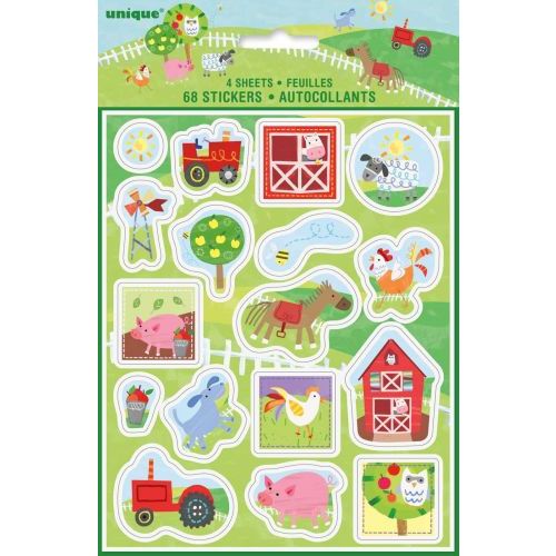Haza Stickervel farm party