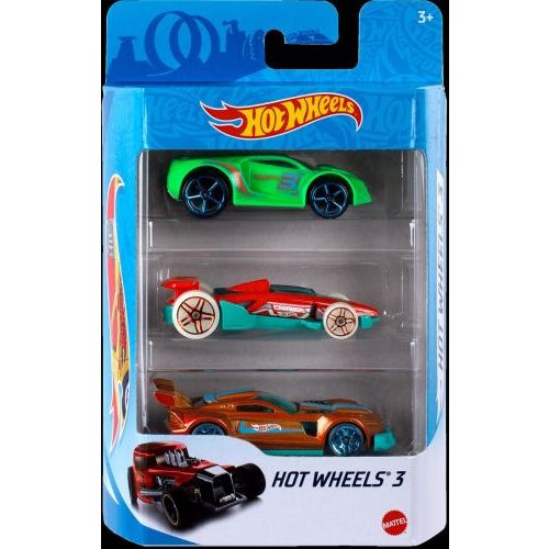 Hot Wheels Hot Wheels Set met 3 auto's (K5904) - B-Toys Keerbergen