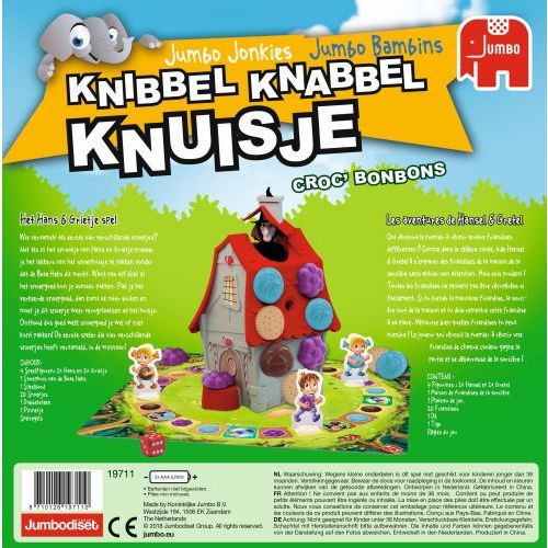Jumbo Knibbel Knabbel Knuisje - Croc BonBons (19711) - B-Toys Keerbergen
