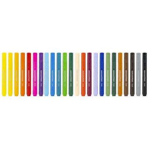KTC Viltstiften EFA Jumbo 2mm 24 kleuren (EF-551224) - B-Toys Keerbergen