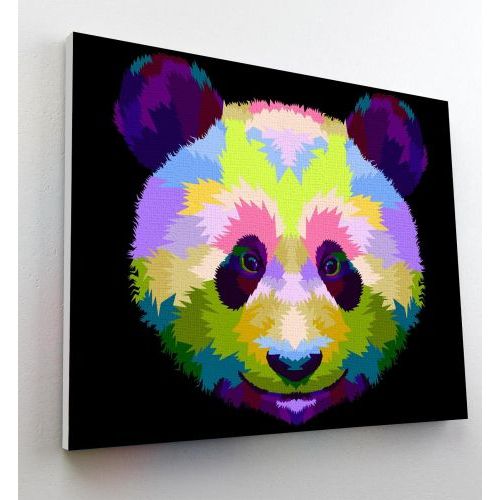 Lannoo Panda Paint By Numbers (SPPBNPAN) - B-Toys Keerbergen