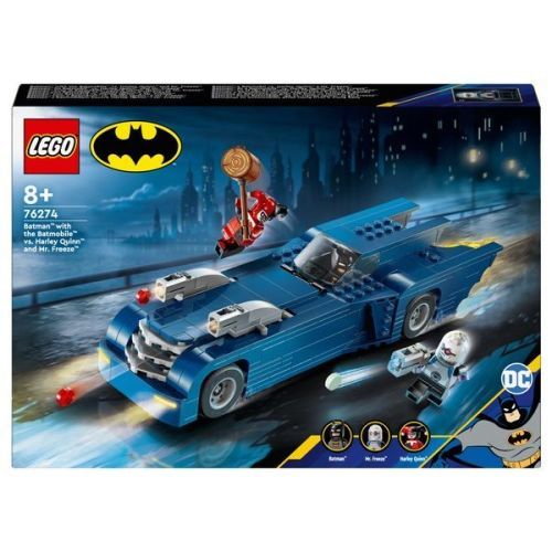 Lego Batman met de Batmobiel vs. Harley Quinn