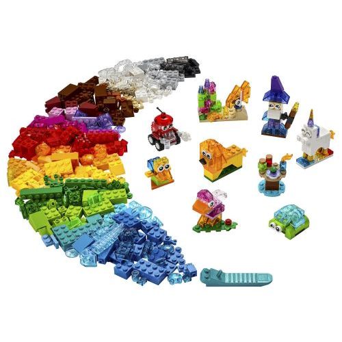 Lego Creatieve Transparante Bouwstenen (11013) - B-Toys Keerbergen