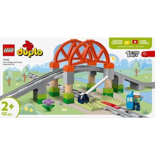 Lego Duplo - Treinbrug en Rails Uitbreidingsset