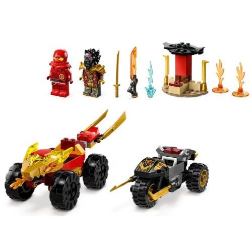 Lego Kai & Ras's Duel tussen Auto en Motor (71789) - B-Toys Keerbergen