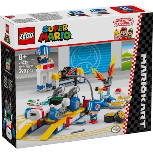 Lego Super Mario - Mario Kart Toads Garage