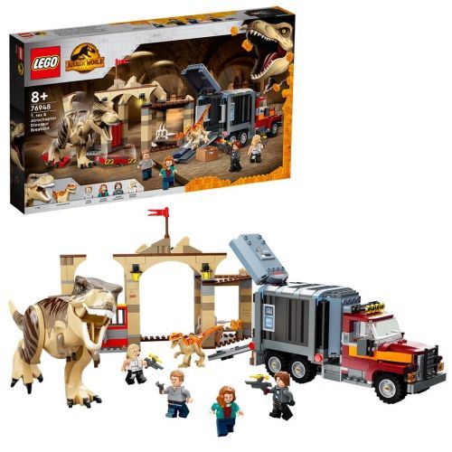 Lego T.Rex & Atrociraptor Dinosaurus Ontsnapp (76948) - B-Toys Keerbergen