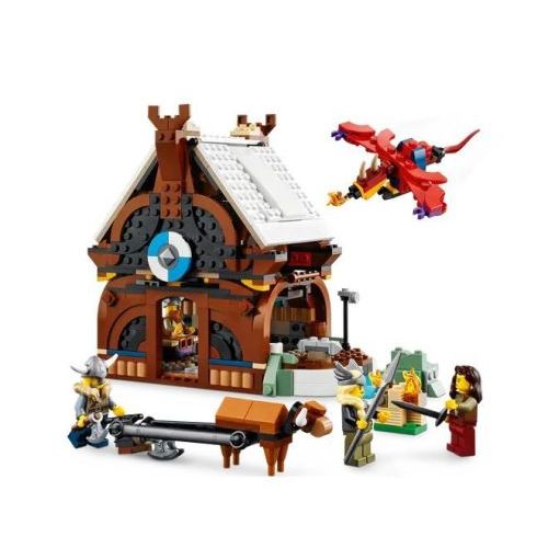 Lego Vikingschip en de Midgaardslang  (31132) - B-Toys Keerbergen