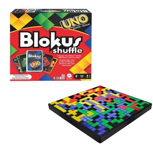 Mattel Blokus Shuffle Uno Editie (GXV91) - B-Toys Keerbergen