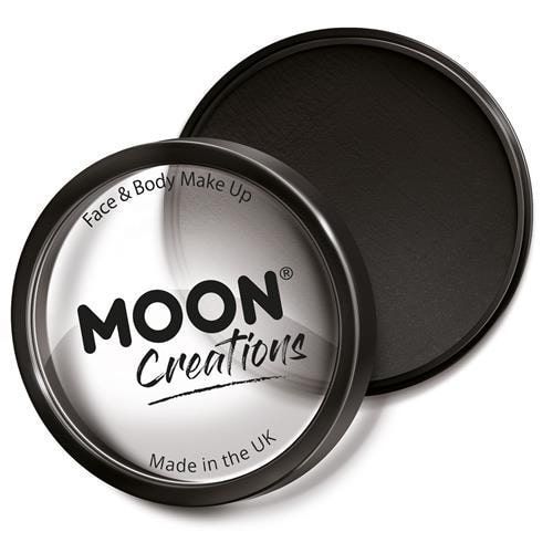 Moon creations Pro Face & Body Paint Cake Pots Zwart