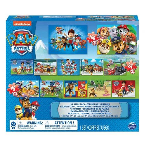 Paw Patrol Paw Patrol 12 Puzzels
