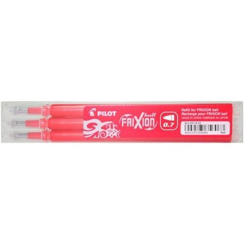 Pilot Pilot Frixion set 3 vulling 0.7 rood
