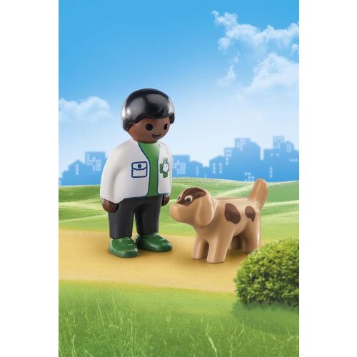 Playmobil Dierenarts met Hond (70407) - B-Toys Keerbergen