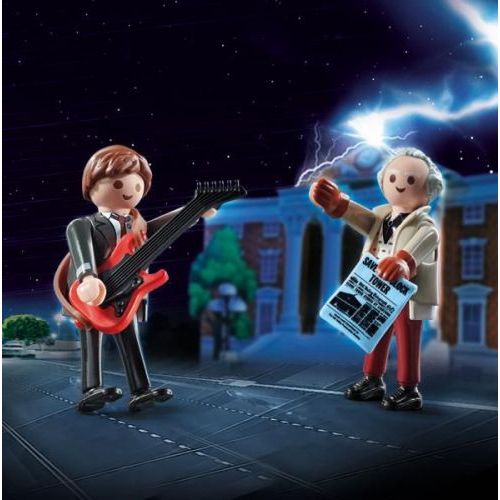 Playmobil DuoPack Marty McFly & Dr. Emmet Brwon (70459) - B-Toys Keerbergen