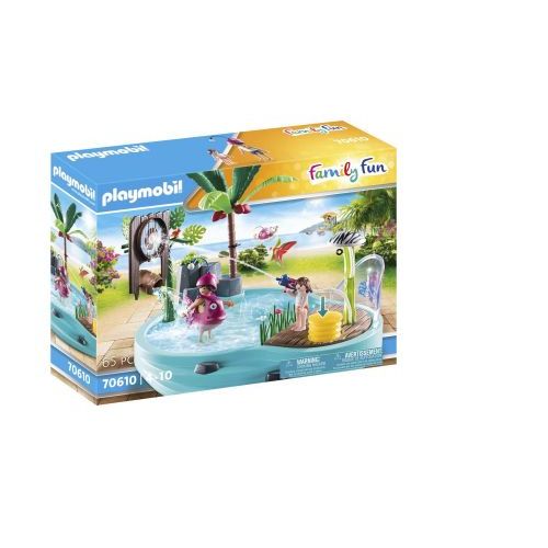 Playmobil Leuk Zwembad met Watersplash