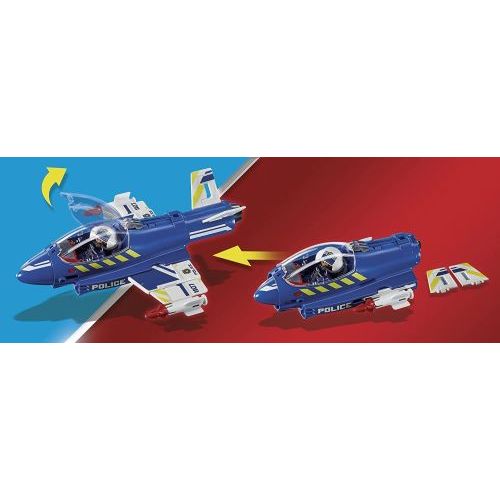 Playmobil Politiejet: Drone Achtervolging (70780) - B-Toys Keerbergen