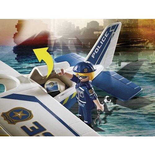 Playmobil Politiewatervliegtuig: Smokkelaar Achter (70779) - B-Toys Keerbergen