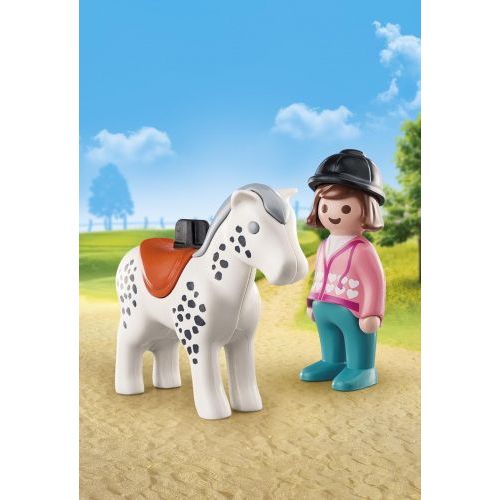 Playmobil Ruiter met Paard (70404) - B-Toys Keerbergen