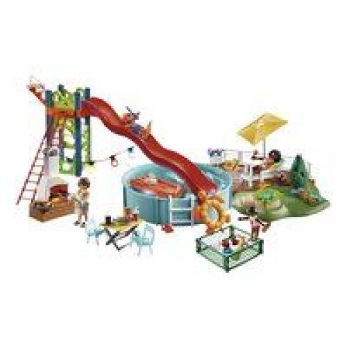 Playmobil Zwembadfeest met Glijbaan (70987) - B-Toys Keerbergen