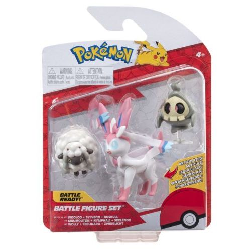 Pokemon Pokemon Battle Feature Figuur 3-pack ass (55135870KID) - B-Toys Keerbergen