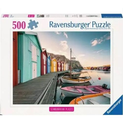 Ravensburger Boathouses in Smogen, Sweden 500 stukjes