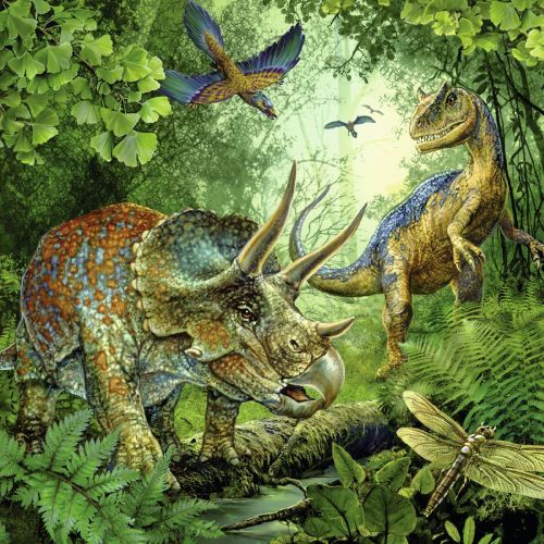 Ravensburger Dinosauriërs 3x49 stukjes (093175) - B-Toys Keerbergen