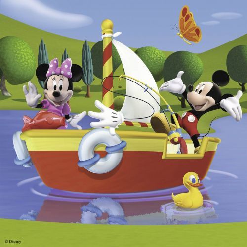 Ravensburger Iedereen Houdt van Mickey 3x49 stukjes (092475) - B-Toys Keerbergen