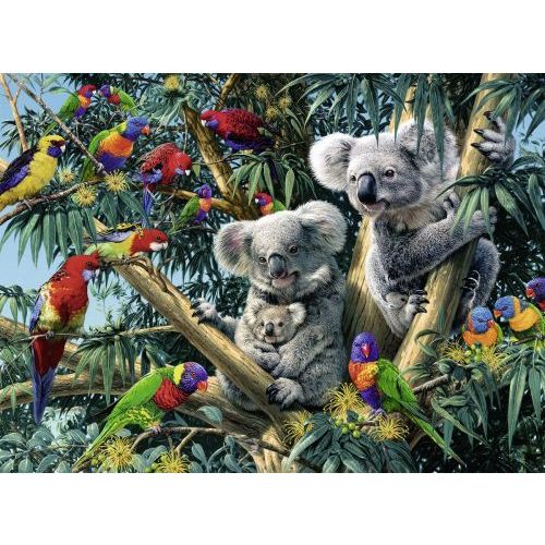 Ravensburger Koalas in de Boom 500 stukjes (148264) - B-Toys Keerbergen