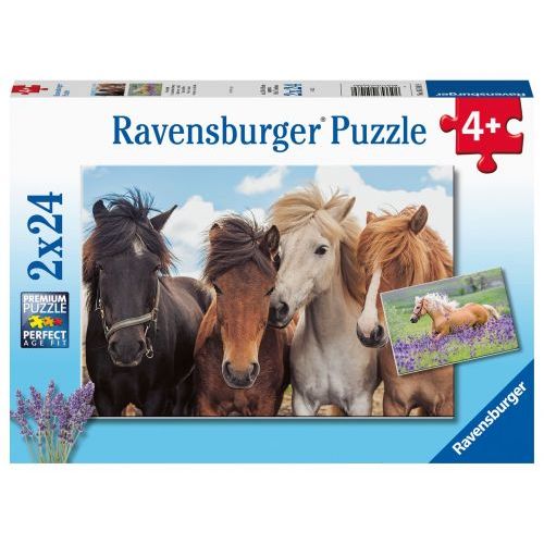 Ravensburger Paardenliefde 2x24 stukjes