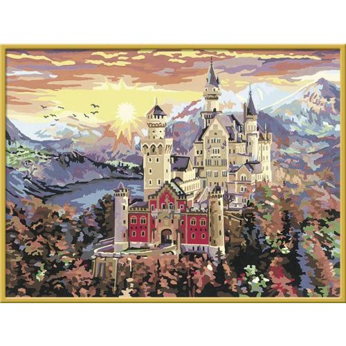 Ravensburger Slot Neuschwanstein Schilderen op Nummer (289028) - B-Toys Keerbergen