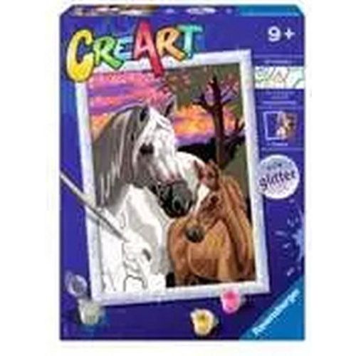 Ravensburger Sunset Horses Schilderen op Nummer