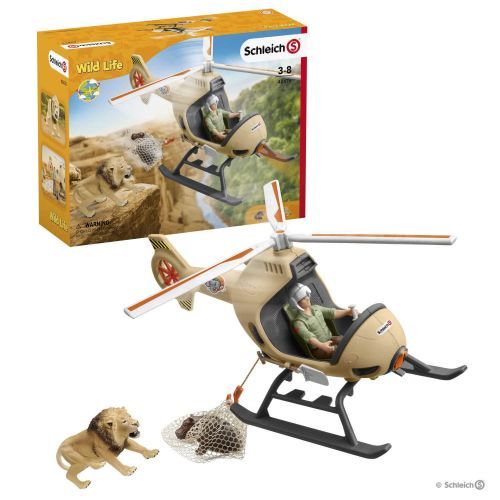 Schleich Reddingshelikopter Voor Dieren (42476) - B-Toys Keerbergen