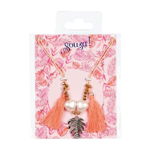 Souza Cadeauset Monica ketting, Peerkleurig