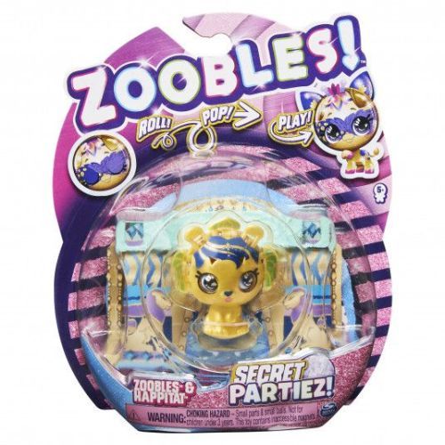 Spin Master Zoobles Z-Girlz & Happitat Secret Partie (6061944) - B-Toys Keerbergen