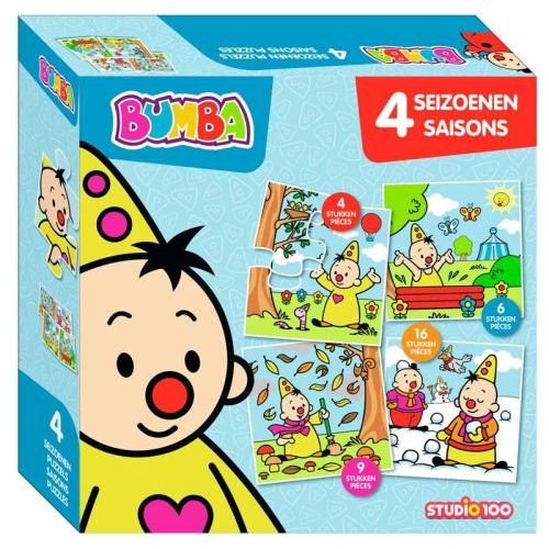 Studio 100 Bumba Puzzel 4 In 1 - Seizoenen (07613307) - B-Toys Keerbergen
